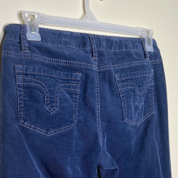 LOFT Slim Boot Cut Corduroy Classic Blue Women's Jeans - Picture 5 of 6